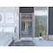 Tuhome Ambery 180 Armoire, Two Shelves, Double Door, Metal Rod, One Drawer, White CLB5947 - alternate 8